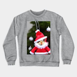 JINGLE BELLS SANTA CLAUS SQUIRREL Crewneck Sweatshirt